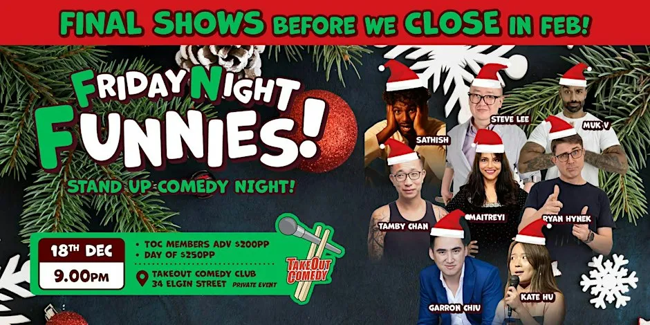 This week at TakeOut Comedy - Friday Night Funnies!